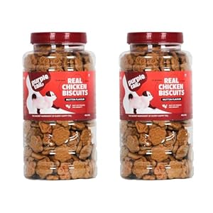 Purple Tail Dog Biscuit Mutton Flavour | Dog Biscuits for Adult Dog | Dog Biscuits for Puppy | Dog Food for All Types of Dogs – Total 910 Grams (Buy 455 gram Pack & Get 1 Free)