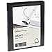 Office Depot? Brand Heavy-Duty Easy Open? Round-Ring View Binder, 1/2" Rings, 54% Recycled, Black