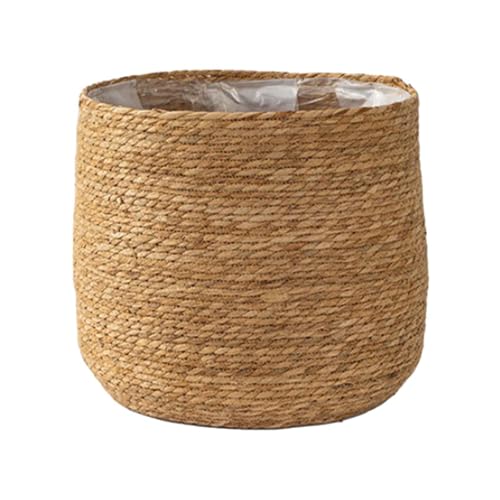 perfk Cesta Tejida para macetas, Maceta para Fiestas, Salas de Estar, picnics, Balcones