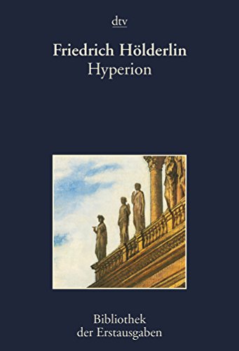 Hyperion. Oder der Eremit in Griechenland. [German] 3423026243 Book Cover