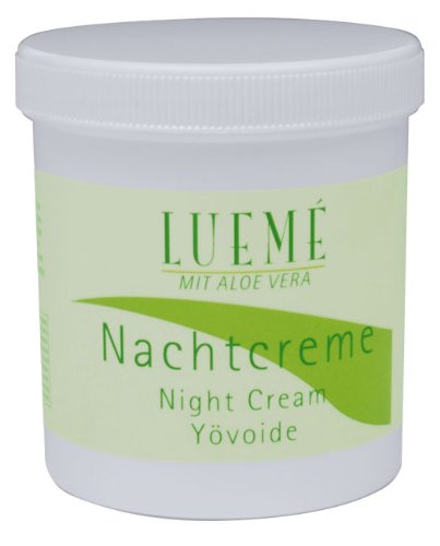 Lueme Nachtcreme mit Aloe Vera Feuchtigkeit spendende Nachtpflege, 270 ml