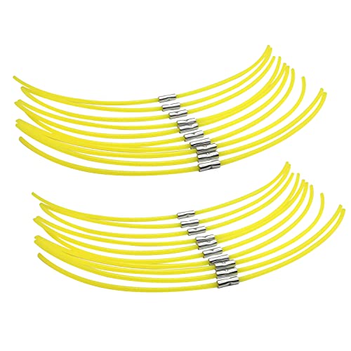 Bosch F016800174 - Filo di ricambio per tagliabordi ART 23 Combitrim, lunghezza 31 cm, diametro 3,5 mm, bobina di ricambio per Bosch ART23 (20 pezzi)