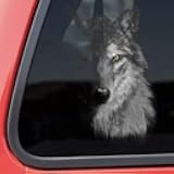 Wolf Car Decals - Vinyl Sticker Set for Cars & Trucks, Window Decals for Wolf Lovers