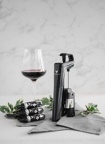 Miniatura 6 de Coravin Cápsulas De Argón Puro - Paquete De 6 - Conserva El Vino Durante Años - Para Un Sistema De Conservación Atemporal Y Pivotante - Cartuchos De Gas Para Vino - Para Vinos Tintos