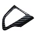 ruihe 3PCS Carbon Fiber Color Steering Wheel Cover Trim Fit for Ford Focus RS ST