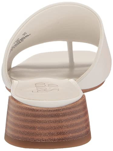 Franco Sarto Women's Loran Sandal, White Leather, 11 #TOP2