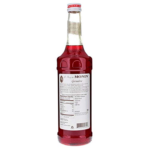 image for Monin - Grenadine Syrup, Delightfully Sweet, Natural Flavors, Great fo