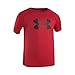 Under Armour Little Boys' Big Logo Short Sleeve Tee Shirt, Red, 6