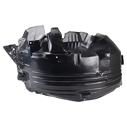 Image of TRQ Front Inner Fender Liner Set Compatible with 2008-2010 INFINITI QX56 2004-2010 Nissan TITAN IN1248125 IN1249125 NI1250126 NI1251126