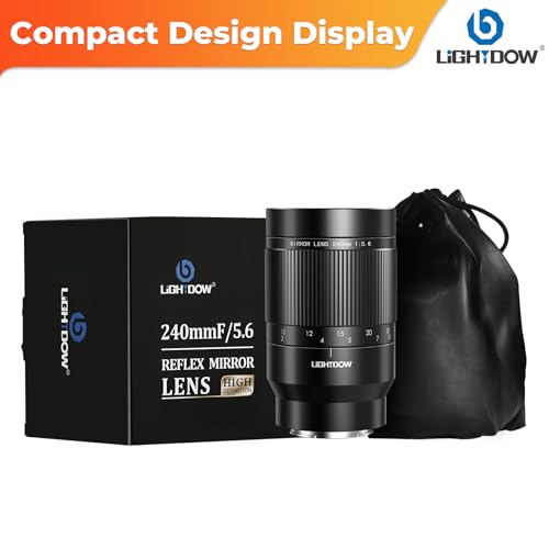 Téléobjectif manuelle 240mm f5.6 fixe pour Sony Alpha et NEX - 7