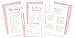 4 Pack Bridal Shower Games 200 CARDS | More Likely To game (50 CARDS)| How Well Do You Know The Bride game (50 CARDS)| What’s On Your Cell Phone (50)| Advice and Wishes - Bridal Shower Activities
