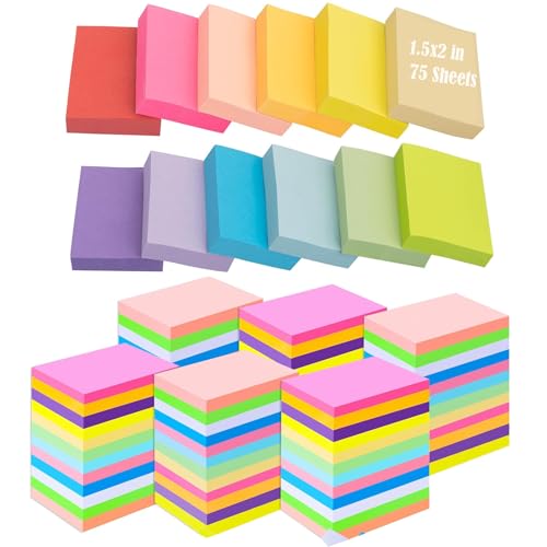 Notes autocollantes 3.8 x 5 cm pour ne plus jamais oublier un rappel important