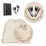 Mayyi Newborn Birth Announcement Sign,Personalized Baby Announcement, Custom Engraved Wooden Baby Na