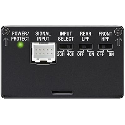 Sony XMS400D 4 Channel Micro Amplifier (Black)