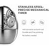 LIMBANI BROTHERS Egg Shape Kitchen Timer Cute Manual,Stainless Steel ...