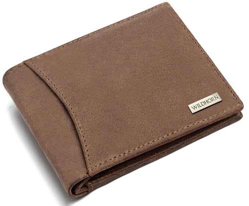 Image of WildHorn Rfid Protected Leather Wallet For Men, Brown