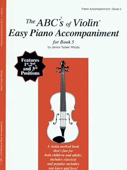 Paperback ABC22 - The ABCs of Violin Easy Piano Accompaniment for Book 5 Book