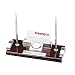 Elegance Silver Clock, 2 Pens, Card Holder Desk Set