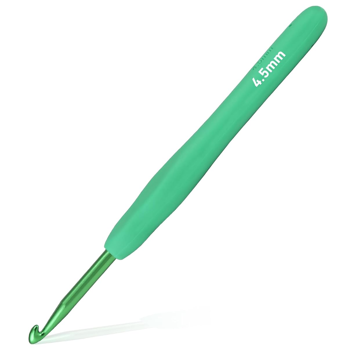 YOJOB 1Pack Size 7 / 4.5mm Crochet Hook, Super Smooth & Ergonomic for Beginner