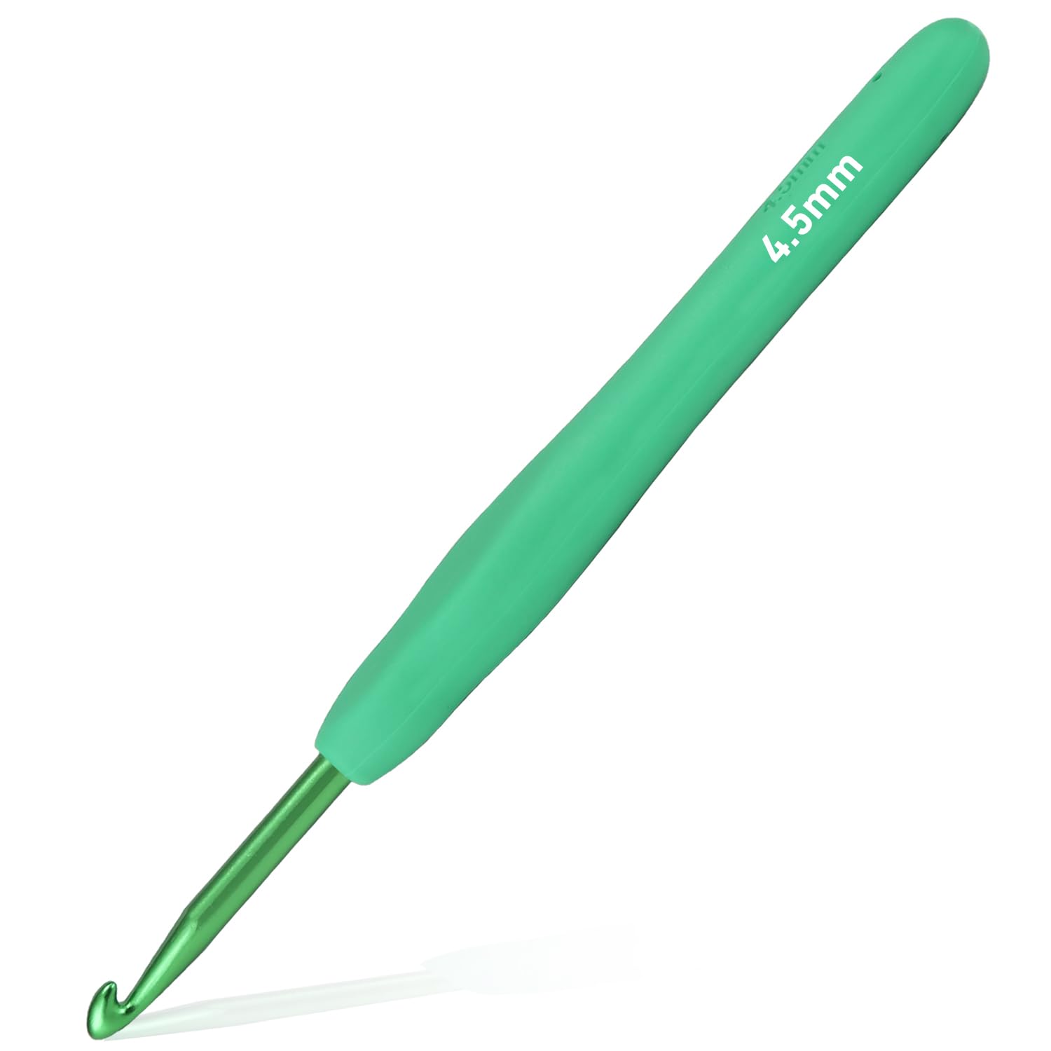YOJOB 1Pack Size 7 / 4.5mm Crochet Hook, Super Smooth & Ergonomic for Beginner and Advanced (4.5mm-7)