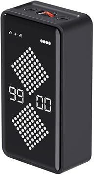 Digital Hourglass Timer, 1-99 Minutes Adjustable Time Sand Time Desk Countdown Clock, Mute/High/Low Adjustable Volume for Classroom, Homeschooling Study Tool, Task Reminder, Home, Kitchen Black