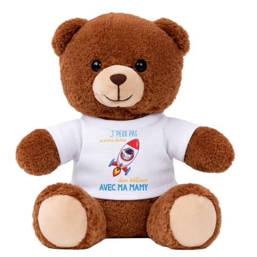 Nounours ours astronaute Planetee un doudou rempli de tendresse