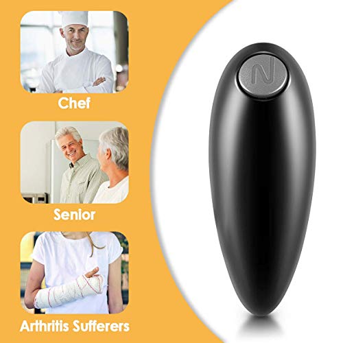 Electric Can Opener, Restaurant Can Opener, Smooth Edge Automatic Electric Can Opener! Chef's Best Choice