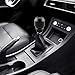Zpana Car Shift Knob, Aluminum Alloy Manual Automatic Vehicle Gear Shifter Knob, 5 6 Speed Automotive Gear Lever Stick Shift Handle Replacement Accessories, Universal for SUV, Sedan, Truck (Black)
