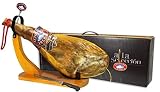 Serrano Ham Bone-In"Legado De Liedos-Altos De Iberia" by MONTE NEVADO | Ham Holder + Knife | 15 mo.