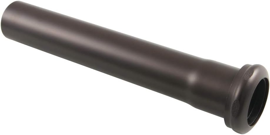 Kingston Brass Fauceture EVP1005 Century 8-Inch X 1-1/4 Inch O.D Slip Joint Brass Extension Tube, Oil Rubbed Bronze