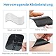 LotFancy 40x TENS Elektroden Pads 5x5 cm, Wiederverwendbare EMS Klebe-Elektroden für TENS-Geräte und EMS-Trainer, Elektrostimulationsgerät, mit 2mm Steckanschluss