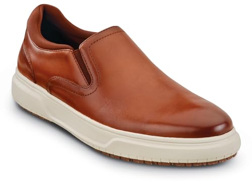 Florsheim Premier Work, Men's, Steel Toe, EH, MaxTrax Slip Resistant, Casual, Work Shoe