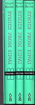 Ethics from Sinai Book Cover: Ethics from Sinai
