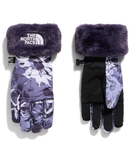 THE NORTH FACE Girls' Shasta Glove, Endless Dusk Moon Florals Print, XL