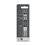 Product Type: Gel Pen Refill Parker 30525PP - Recarga de gel para bolígrafo Ballpoint Pen (tinta negra, 2 unidades por paquete), color Negro