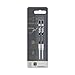 PARKER QUINK Ballpoint Pen Gel Ink Refills, Medium Tip, Black, 2 Count