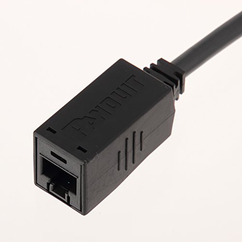 Image of Panduit Break-Away Apt,Cat6asdutp,8 inch,Bk BKA6ASD8INBL - 1 Each