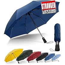 Travel Compact Umbrella Windproof - Portable Automatic for Rain, Folding Umbrella for Men and Women, Portable 210T Fabric