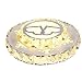 Produktbild JYDQM Kreative helle runde Kristalldeckenleuchte Wohnzimmer Schlafzimmer Balkon Aisle Eingangsporche Korridor dekorative Lampe