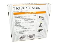 Trixbrix Supports Bundle 2.0 Compatible with Lego City Train Sets 60197 60198 10277 60205 60238 60337 (Stadium Loop) – Ansicht 2