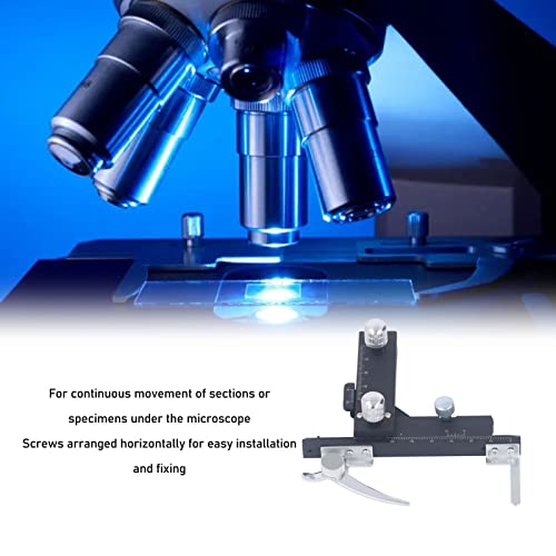 Calibrador móvil para microscopio profesional de aleación de aluminio miniatura 2