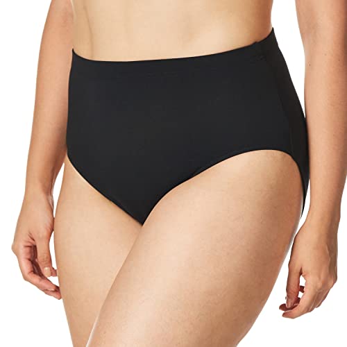 Capezio Womens Team Basic Brief ,Black ,Medium #TOP19