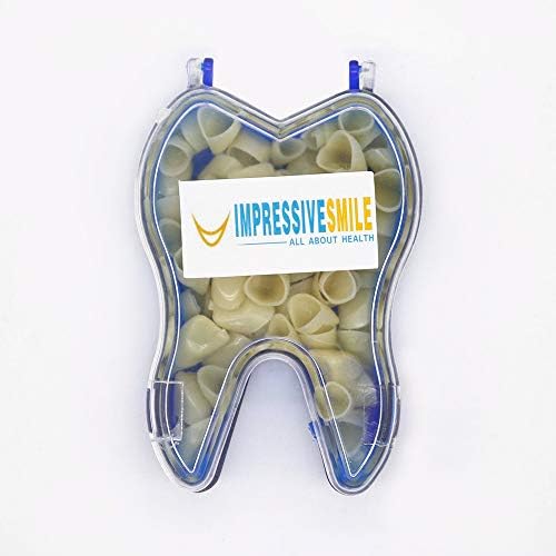Mixed Sizes Dental Temporary Crown Kit Anteriors Box/50