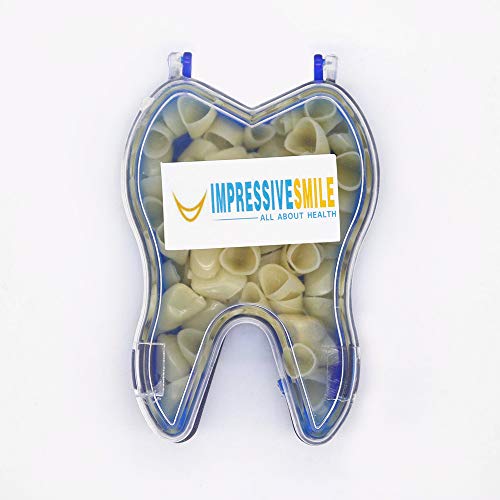 Mixed Sizes Dental Temporary Crown Kit Anteriors Box/50 #TOP8