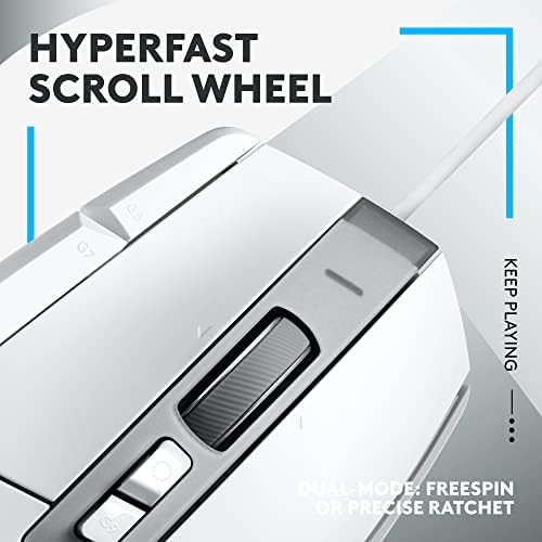 Logitech G502 X Wired Gaming Mouse - White — view 2