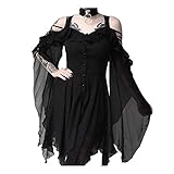 ✿Geheimnisvoller und elegant: Hochwertiges Material, stilvoll in Designs und fein in Verarbeitung, Sehen edel und faszinierend aus. Es hilft Ihnen, Ihren punk Stil für Cosplay-Partys zu zeigen. Auch tragen kann mit hemden, tops, kurze top, tee, pullover, weste, cami, sweatshirts, pullover etc.