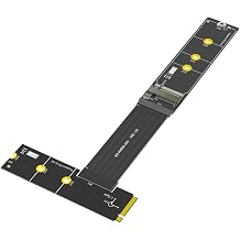 Mustpoint Upgrade Version 270 Degree NGFF M.2 M-Key NVME SSD Extension CableLength20cm
