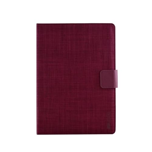 Preisvergleich Produktbild techair Folio Case Univer. 10" Rot Soft-Touch TAXUT049