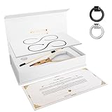 vorona Permanent Bracelet Kit, DIY Forever Bracelet Making Set for Couples, Friendship Bracelets, Romantic Infinity Jewelry for Anniversaries, Weddings & Date Nights (Black & Silver)