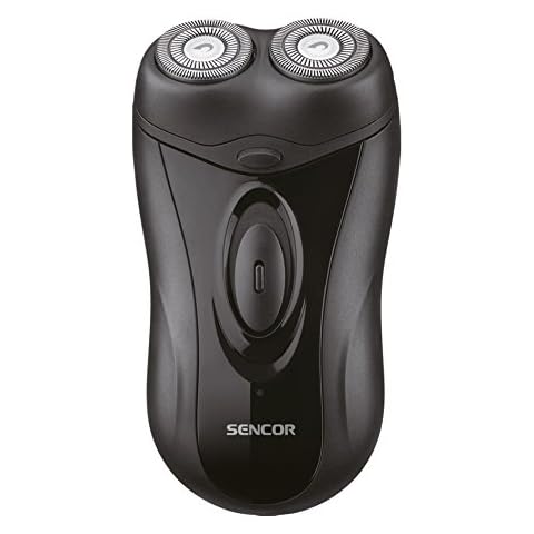 Afeitadora Eléctrica Sencor SMS 2001BK con 2 Cabezales Cover